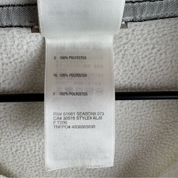 The North Face Women's White Quarter-Zip Fleece Jacket Pullover Size Large - Picture 9 of 10